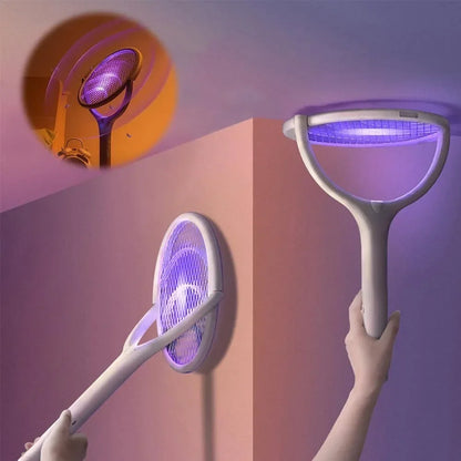 Rechargeable Electric Mosquito Swatter Racket
