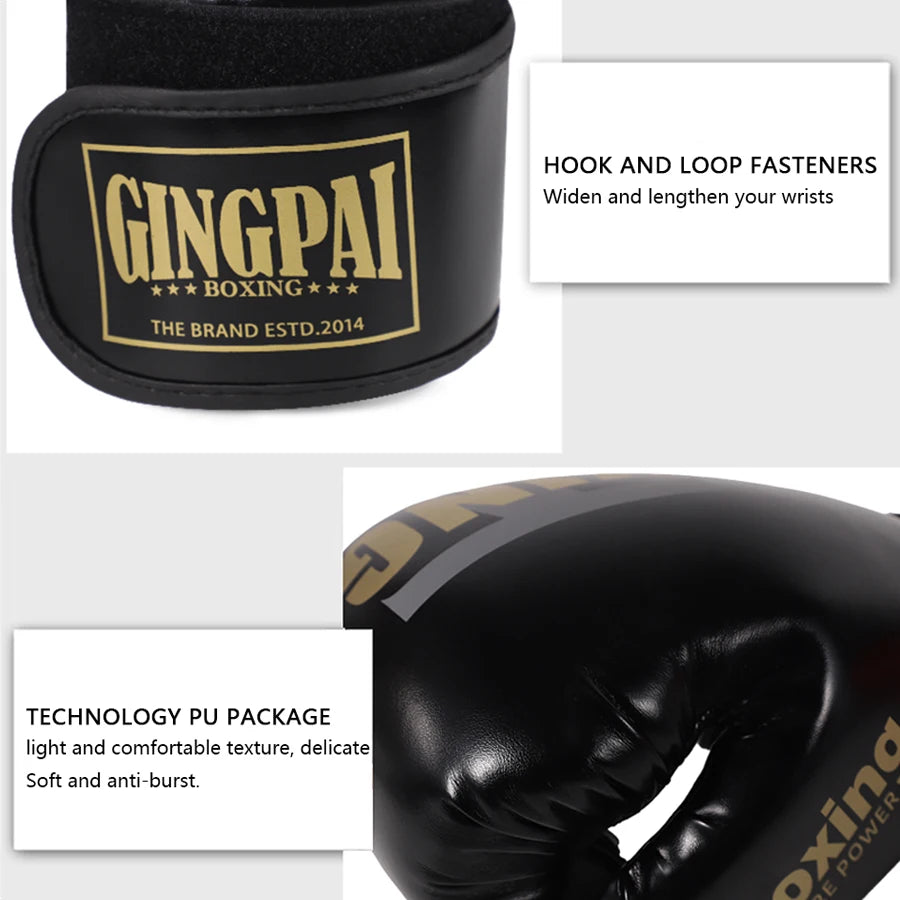 Professional Training Boxing Gloves for Men, Women &amp; Kids