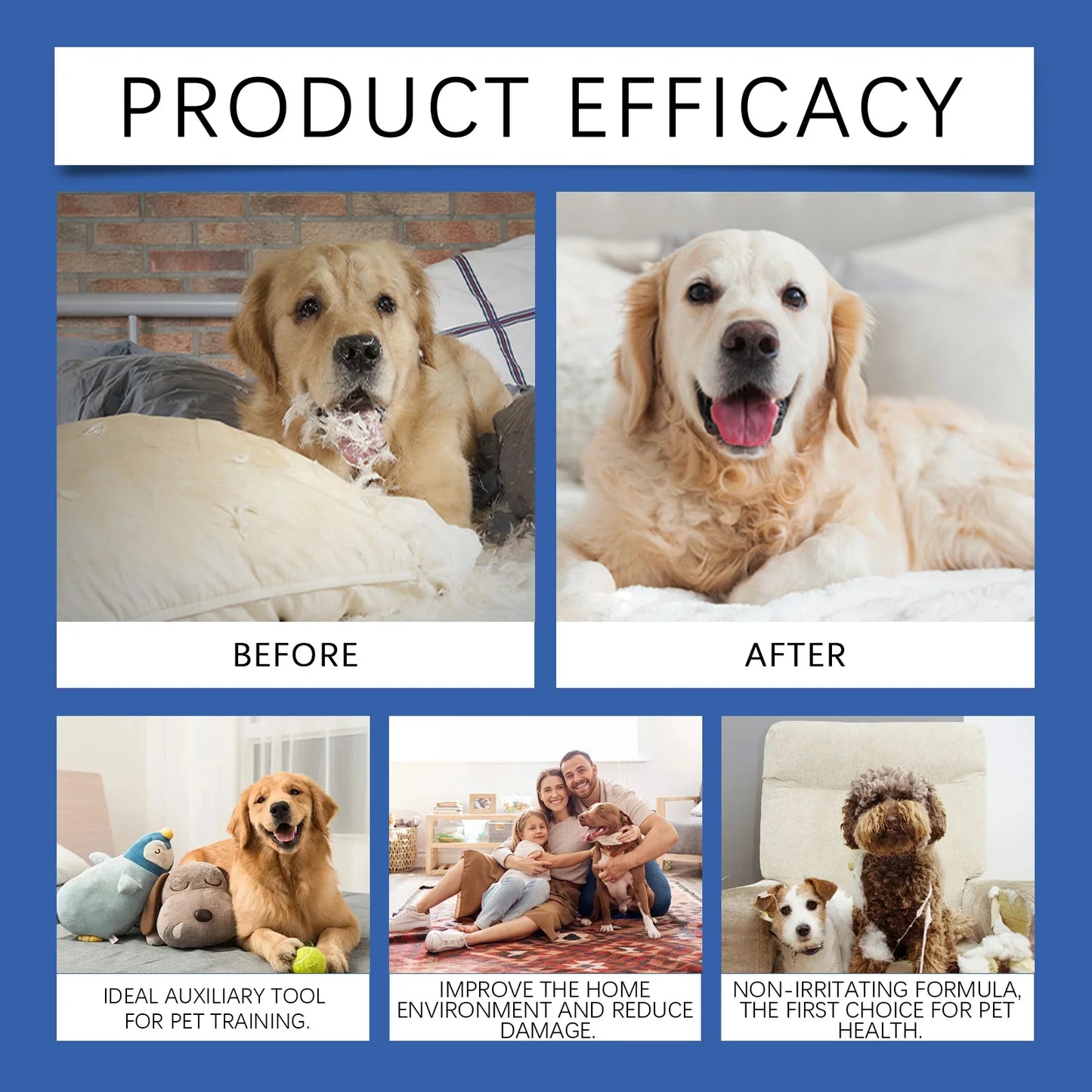 Bitter Anti-Chew Training Spray for Dogs &amp; Cats