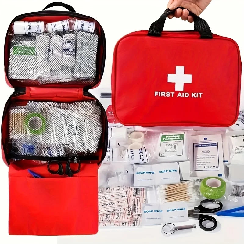 Compact Trauma First Aid Kit for Home, Car & Outdoors