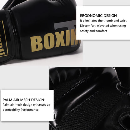 Professional Training Boxing Gloves for Men, Women &amp; Kids