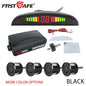 4-Sensor Car Parking Radar Kit with LED Display