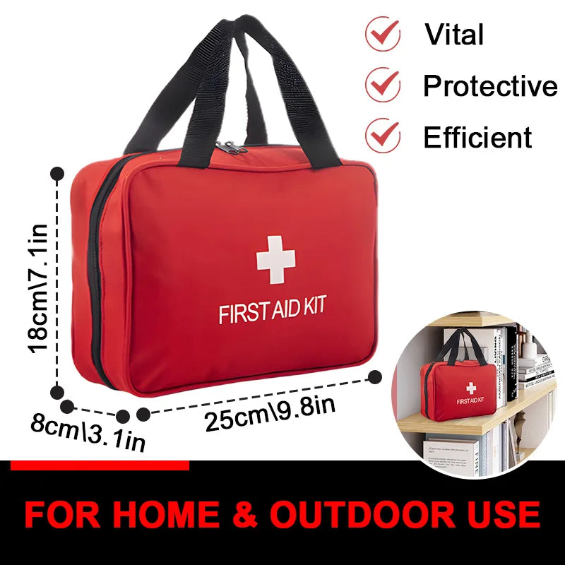 Compact Trauma First Aid Kit for Home, Car & Outdoors