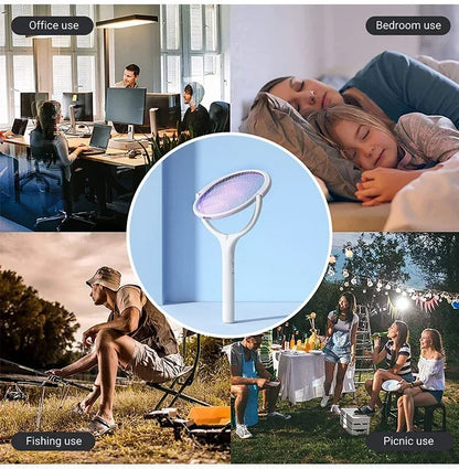 Rechargeable Electric Mosquito Swatter Racket