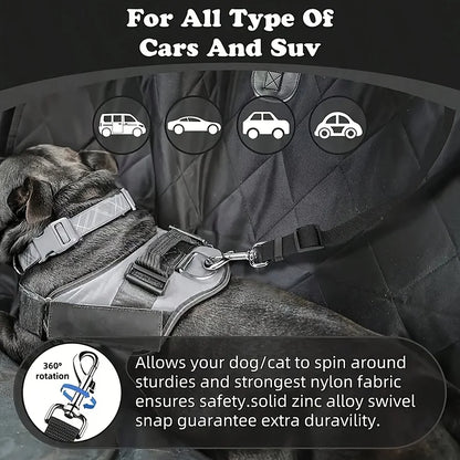 Adjustable Pet Safety Seat Belt for Car Rides