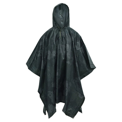 Waterproof Camouflage Tactical Poncho Raincoat