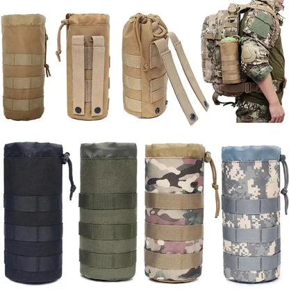 Tactical Molle Water Bottle Holder Pouch