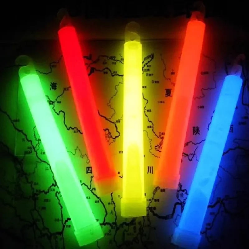 Glow Sticks with Hook for Camping &amp; Emergency Use
