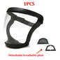 Splashproof Face Shield with Anti-Fog Lens