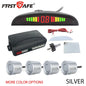 4-Sensor Car Parking Radar Kit with LED Display