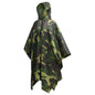 Waterproof Camouflage Tactical Poncho Raincoat
