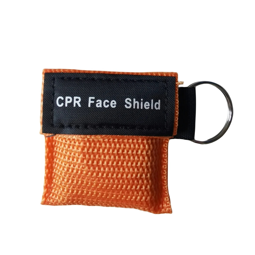 Keychain CPR Face Shield with One-Way Valve