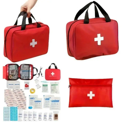 Compact Trauma First Aid Kit for Home, Car & Outdoors