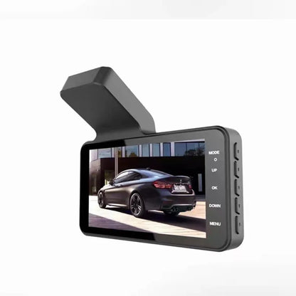 Dual Lens Dash Cam with Night Vision &amp; Parking Assist