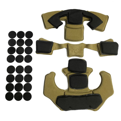 Tactical Helmet Suspension System – Protective Pads Upgrade