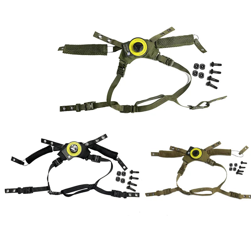 Tactical Helmet Suspension System – Protective Pads Upgrade