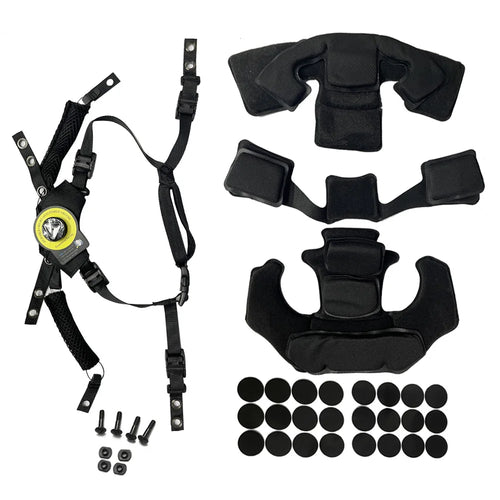 Tactical Helmet Suspension System – Protective Pads Upgrade