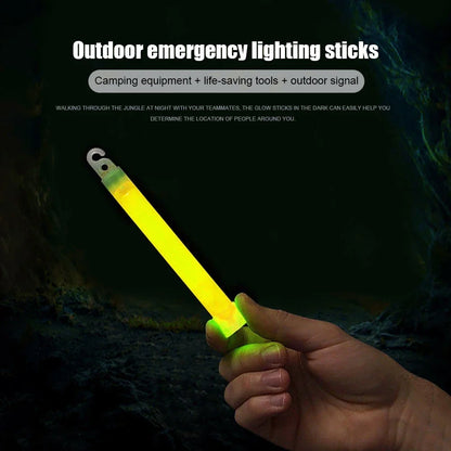 Glow Sticks with Hook for Camping &amp; Emergency Use