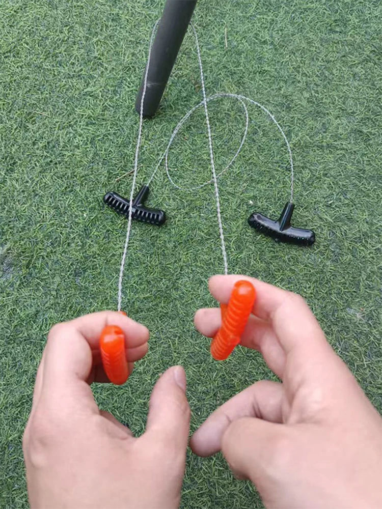 Compact Stainless Steel Wire Saw for Camping &amp; Survival