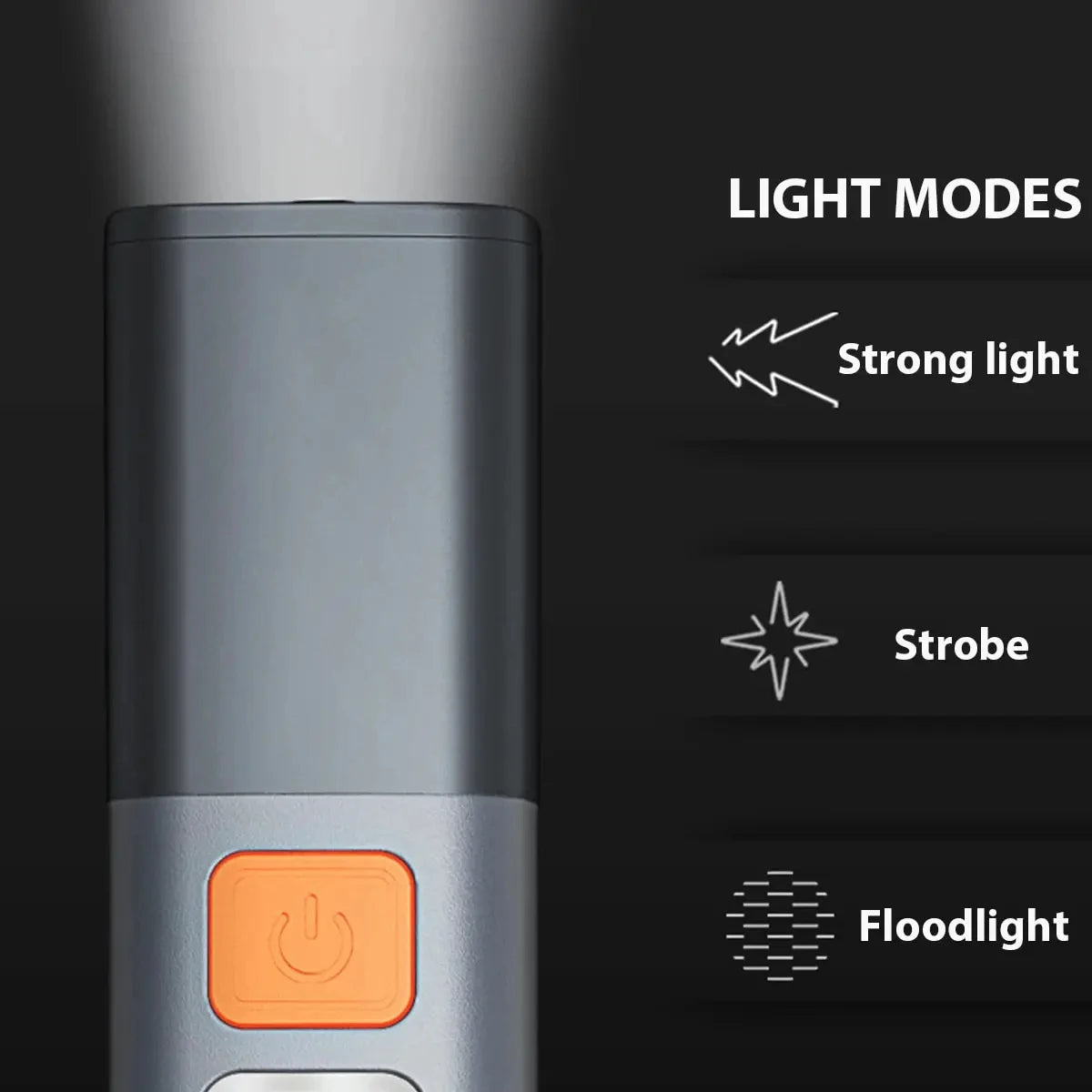 Super Bright COB Side Lights LED XPE Mini Portable Torch