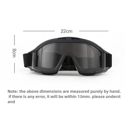 Explosion Proof Tactical Goggles – Anti-Impact Eye Protection