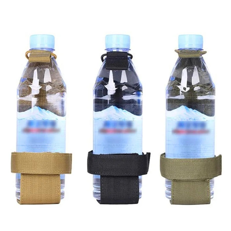 MOLLE Water Bottle Holder – Adjustable Nylon Outdoor Pouch
