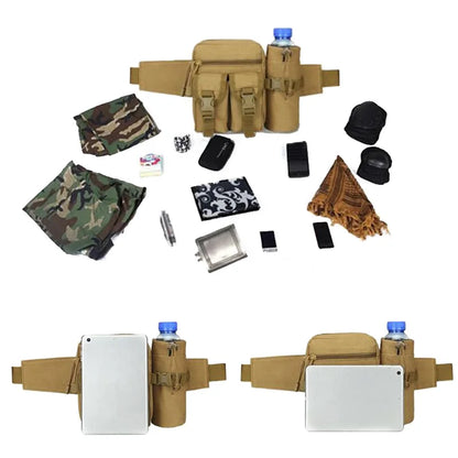 Waterproof Nylon Fanny Pack – Tactical Military Waist Bag