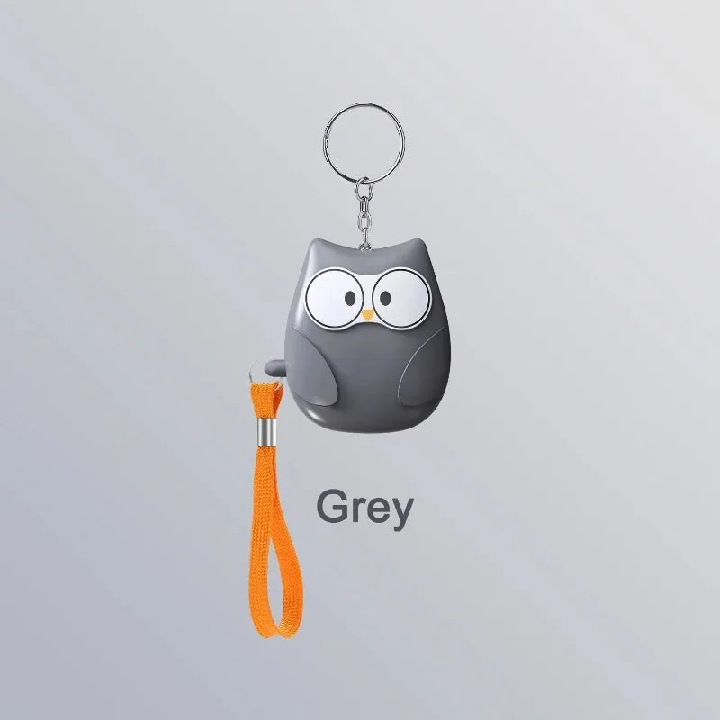 Mini Owl Personal Self-Defense Alarm – 130dB Safety Siren