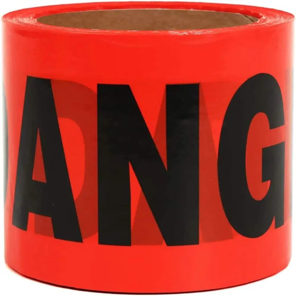 Red Danger Tape – Non-Adhesive Safety Barrier