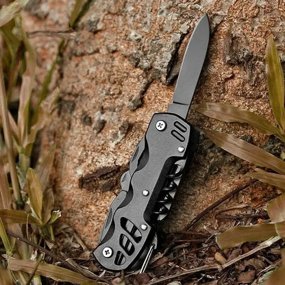 Multi-Tool Folding Pocket Knife for Outdoor Use