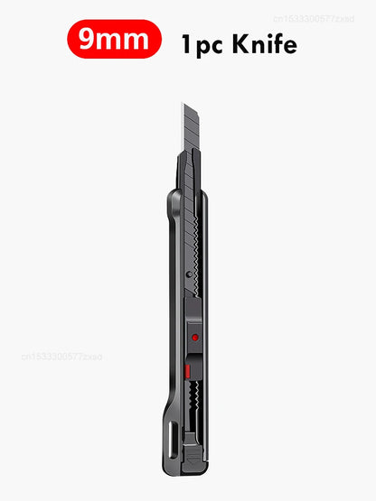 Retractable Mini Utility Knife with Safety Lock
