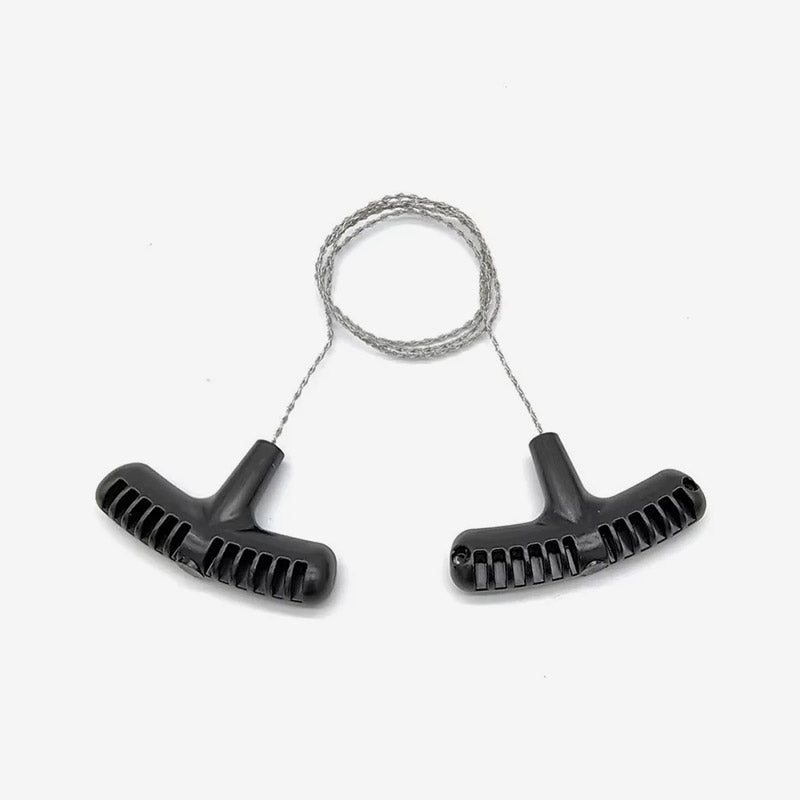 Compact Stainless Steel Wire Saw for Camping &amp; Survival