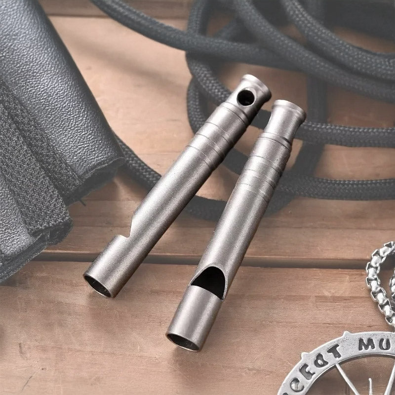 Titanium Emergency Survival Whistle