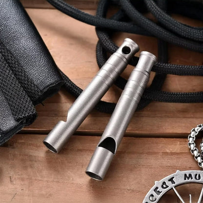 Titanium Emergency Survival Whistle