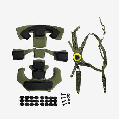 Tactical Helmet Suspension System – Protective Pads Upgrade