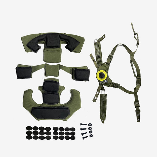 Tactical Helmet Suspension System – Protective Pads Upgrade
