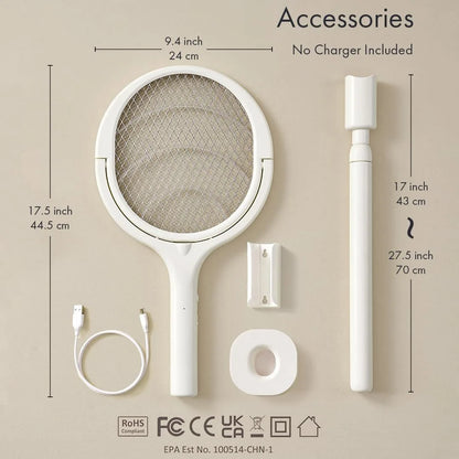 Rechargeable Electric Mosquito Swatter Racket