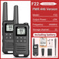 Long-Range Two-Way Radio Set with NOAA Weather Alert