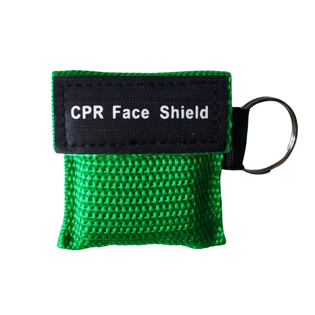 Keychain CPR Face Shield with One-Way Valve