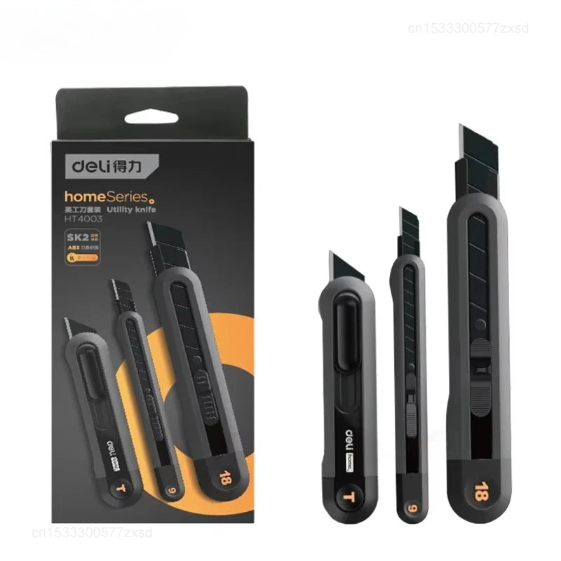 Retractable Mini Utility Knife with Safety Lock