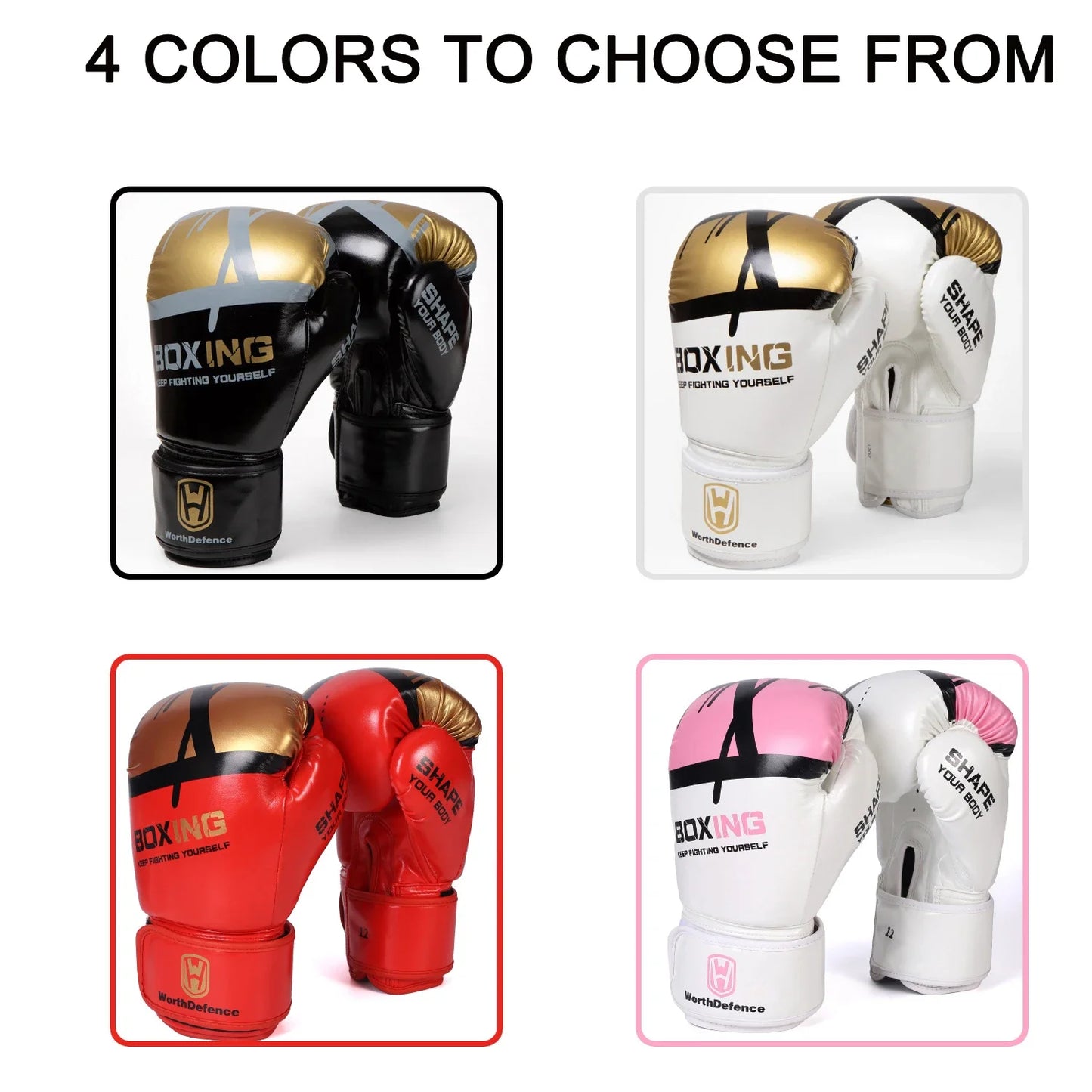 Unisex Boxing Training Gloves