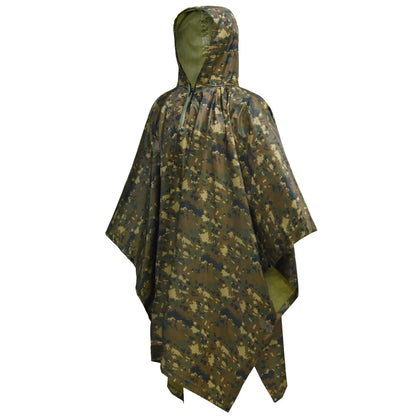 Waterproof Camouflage Tactical Poncho Raincoat