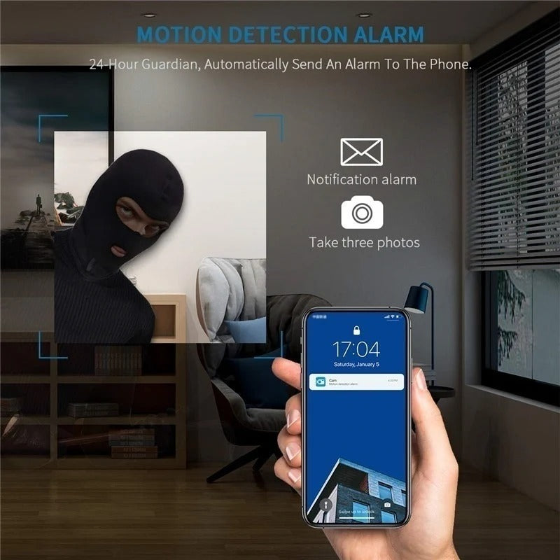 A9 Mini WiFi Security Camera with Night Vision