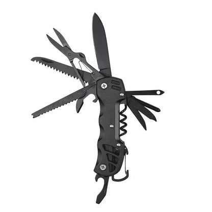 Multi-Tool Folding Pocket Knife for Outdoor Use