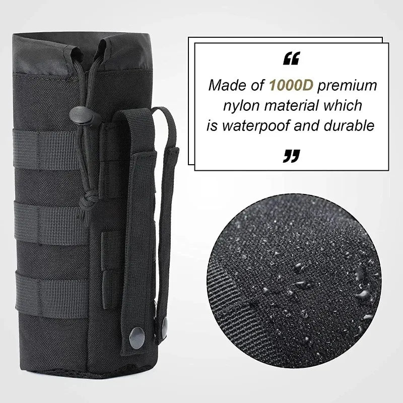 Tactical Molle Water Bottle Holder Pouch