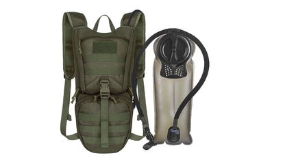 Tactical Hydration Backpack – 2.5L Bladder with Thermal Insulation