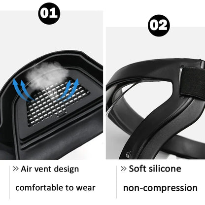 Splashproof Face Shield with Anti-Fog Lens