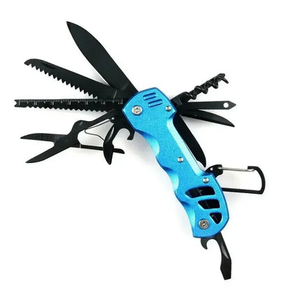 Multi-Tool Folding Pocket Knife for Outdoor Use