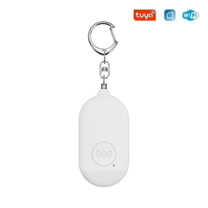 Personal Safety Alarm Keychain with LED Light