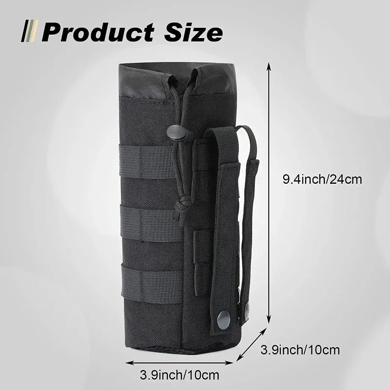 Tactical Molle Water Bottle Holder Pouch